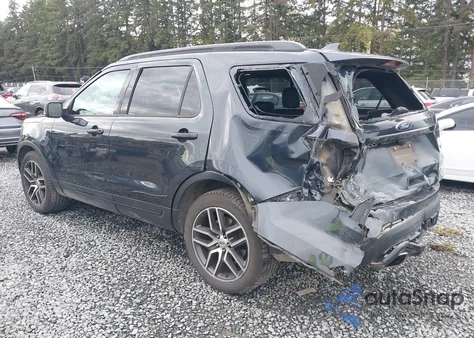 2017 Ford Explorer Sport из США, поврежденный, VIN 1FM5K8GT4HGB07727